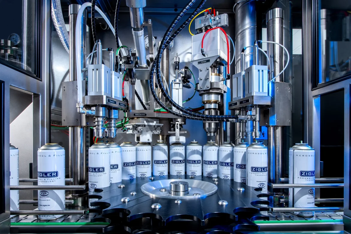 Прамысловая аэразольная машына